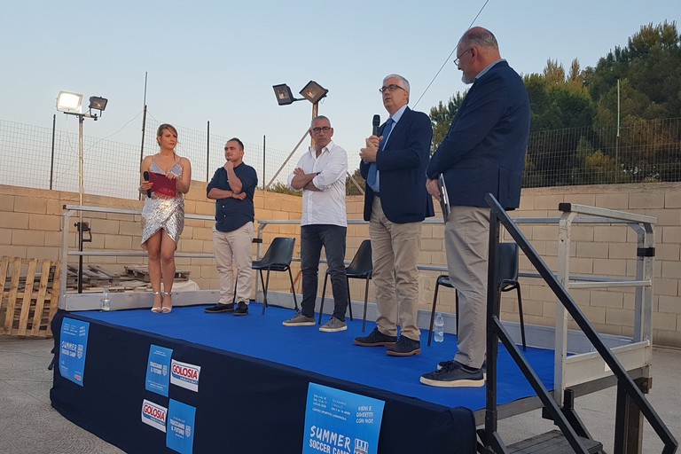 L'evento di presentazione di Raffaele Quaranta organizzato dalla Virtus Andria. <span>Foto Antonio D'Oria</span>