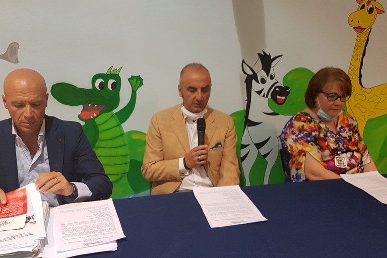 La presentazione del FamilyLab. <span>Foto Antonio D'Oria</span>
