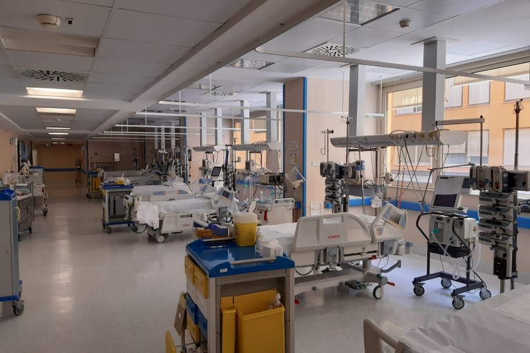 un reparto ospedaliero per coronavirus