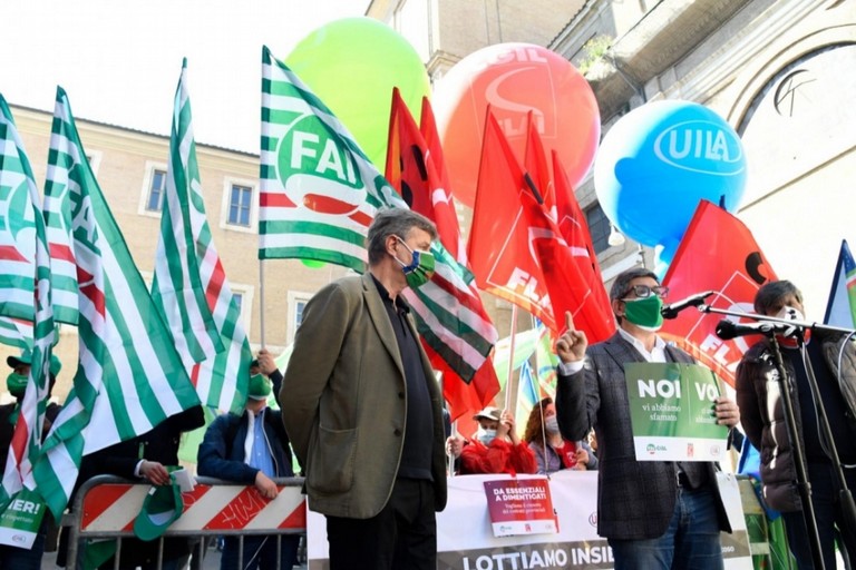 Manifestazione fp cgil