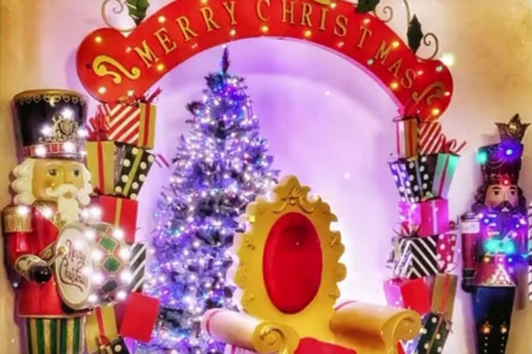 La casa di babbo Natale con i suoi Elfi 2021