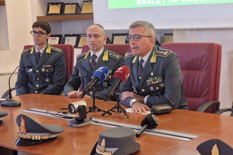 nuovi vertici Guardia di Finanza BAT