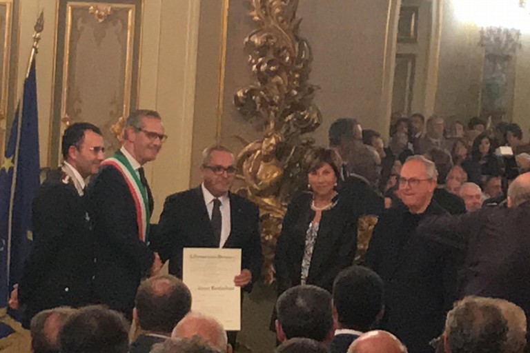 Il Tenente Bonfardino Ufficiale al Merito della Repubblica
