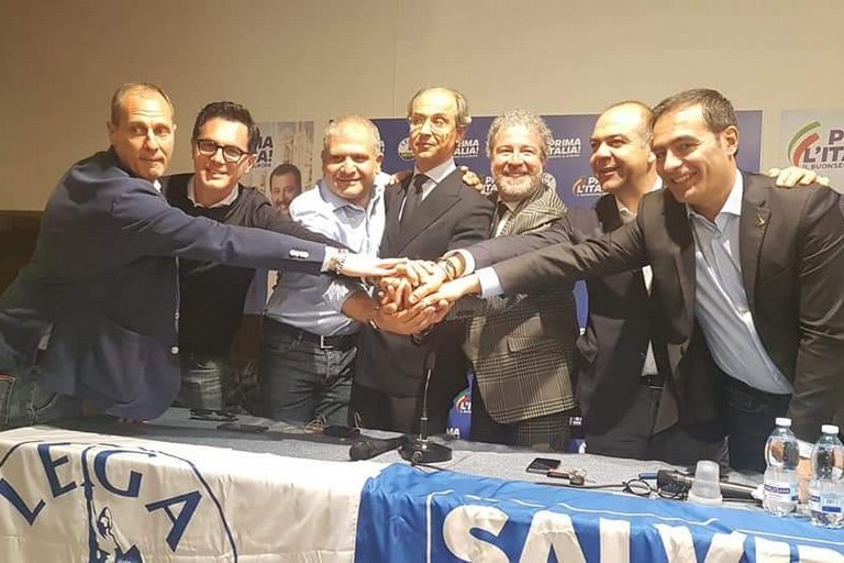 passaggio ufficiale di Nicola Giorgino con la Lega di Matteo Salvini
