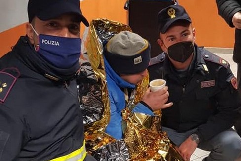 Giovanni ritrovato dalla Polizia di Stato