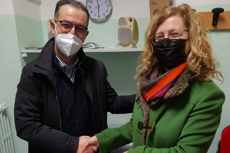 Paolo Farina con Rosa Anna Asselta