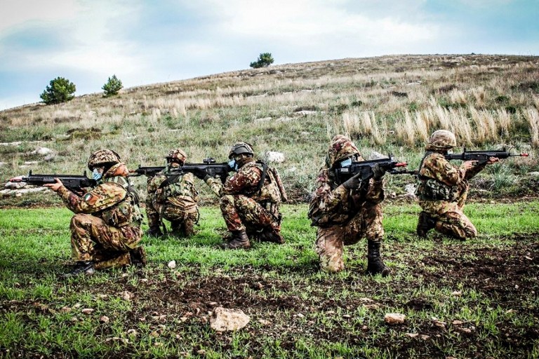 Esercitazione della Brigata Meccanizzata “Pinerolo