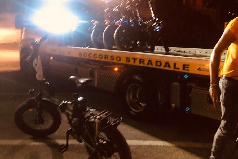 biciclette elettriche sequestrate