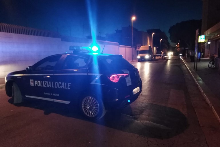 intervento della Polizia Locale