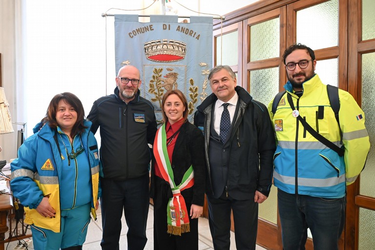 anni di misericordia andria febbraio visita Presidente Nazionale Giani