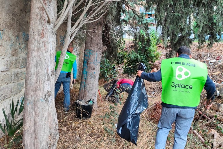 3place in un'azione di cleanup nel 