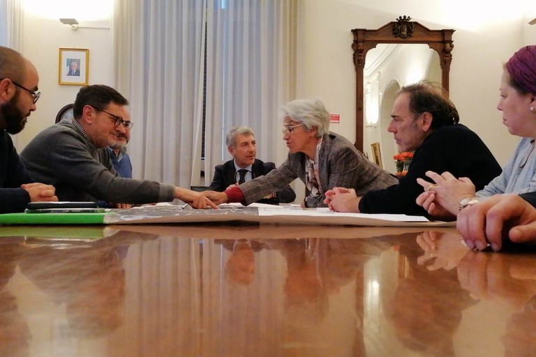 incontro in Comune sulla tangenziale sp 2