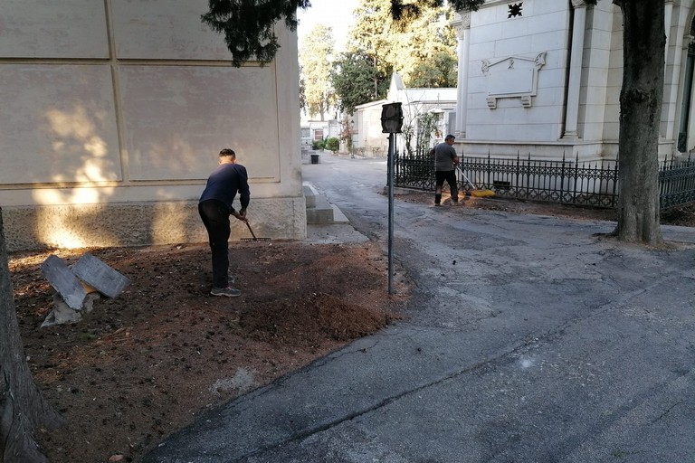 lavori manutentivi presso il Cimitero di Andria