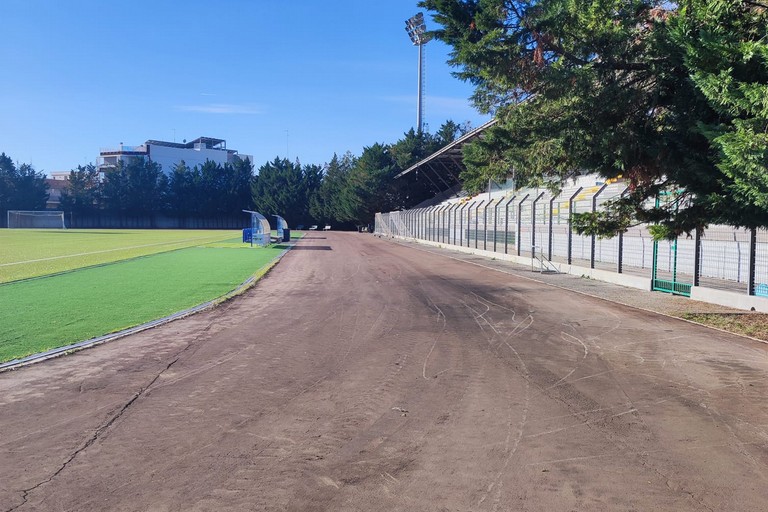 Avviati i lavori di riqualificazione dello stadio S. Angelo dei Ricchi di Andria