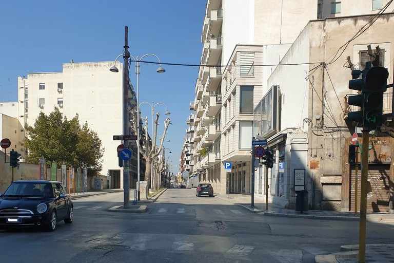 le strade di Andria cominciano a svuotarsi