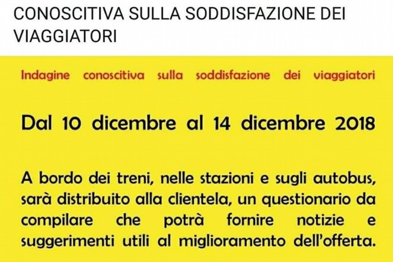 Indagine conoscitiva Ferrotramviaria