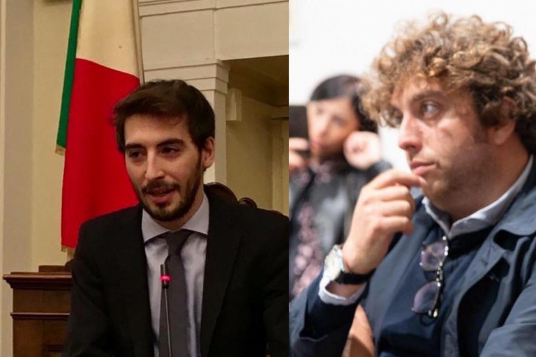 Gaetano Scamarcio (da sx) e Luigi De Mucci