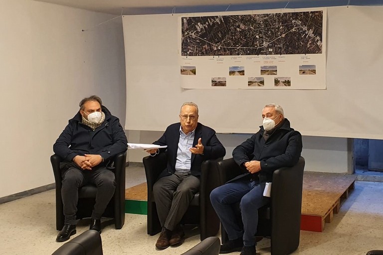 da sx Del Giudice, Marmo e Fisfola