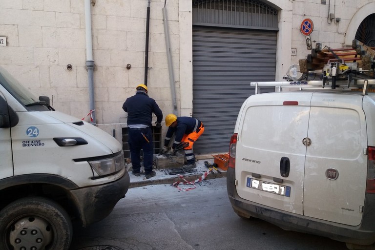intervento tecnici dell'ENEL