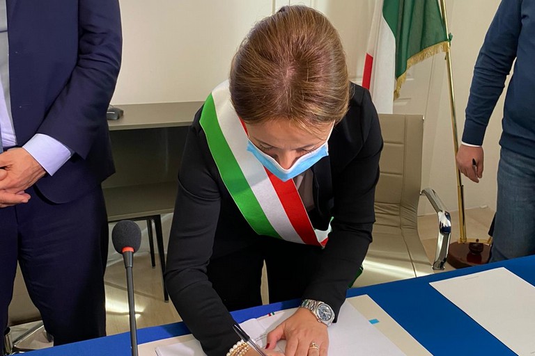 Sindaco Bruno a firma Protocollo sulla sicurezza