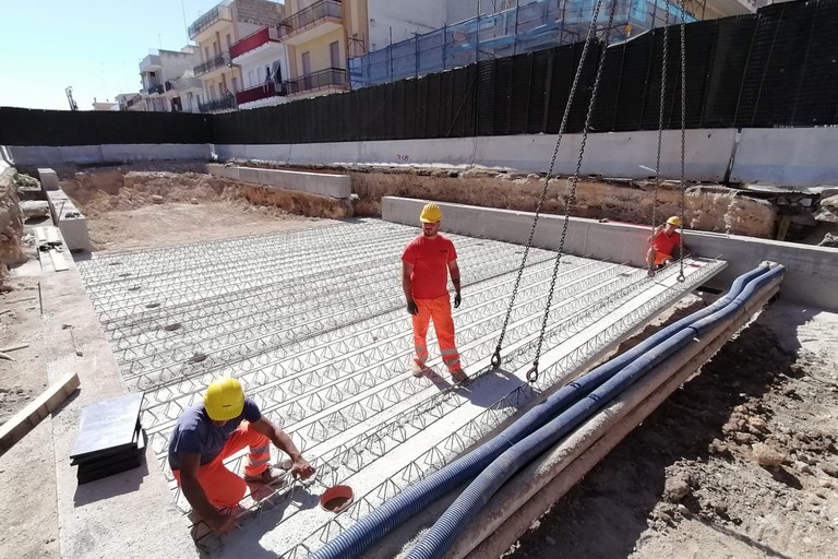 lavori interramento ferroviario Andria