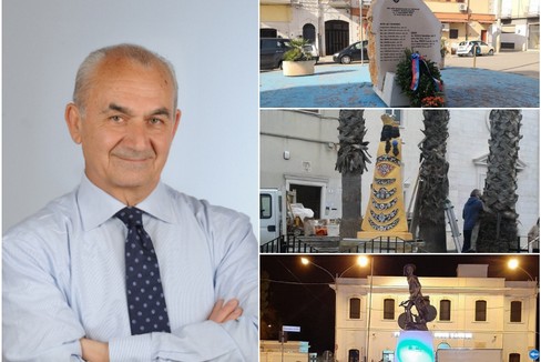 Il dottor Di Gioia e alcuni monumenti cittadini