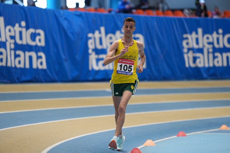 Francesco Fortunato: record del mondo nei 5000 metri di marcia indoor