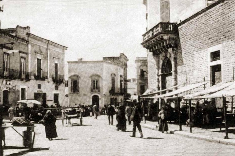 centro storico di Andria nell '800