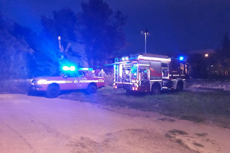Vigili del Fuoco in azione