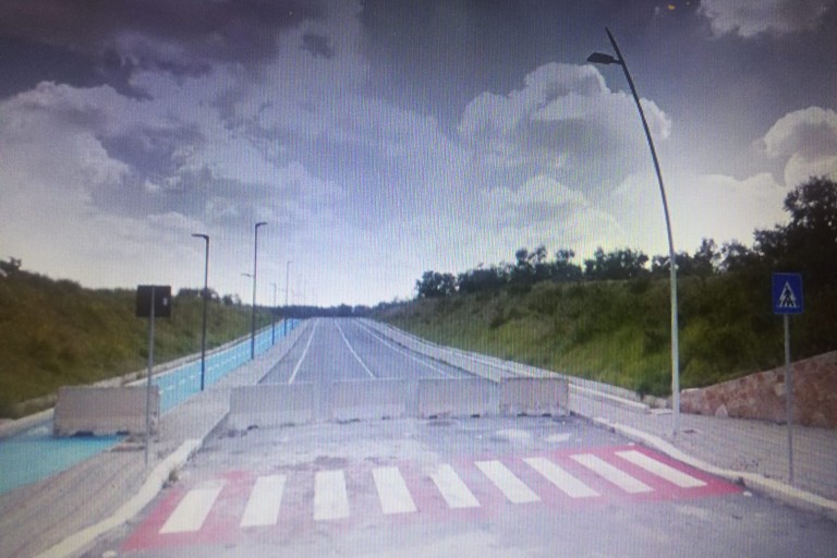 nuova strada di collegamento tra via Bisceglie e via Gentile