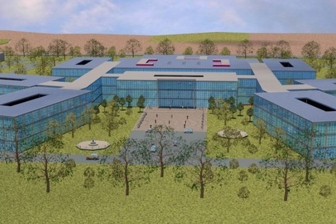 progetto del nuovo ospedale di Andria