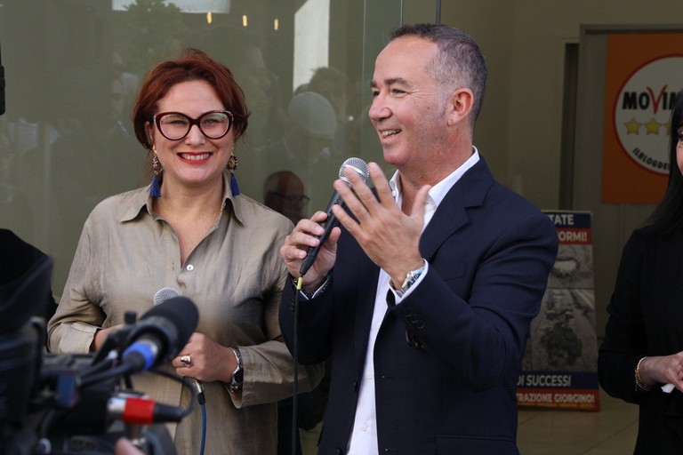 Grazia Di Bari e Michele Coratella