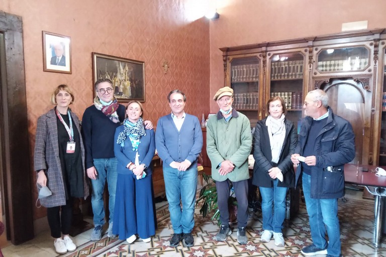 Il soggiorno a Spello, della Sindaca Giovanna Bruno ospite di Cosimo Piccolo