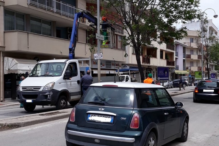 via Montegrosso e via Puccini caduta alberi