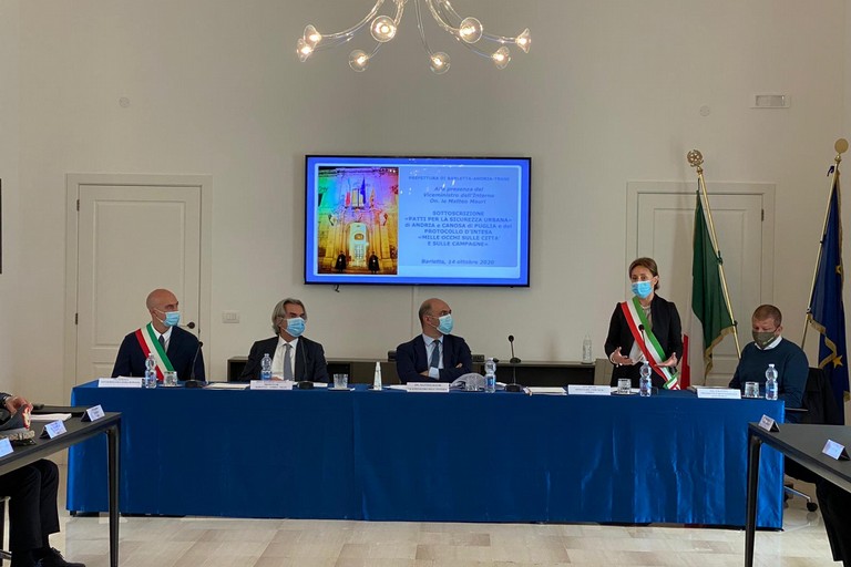 Sindaco Bruno a firma Protocollo sulla sicurezza