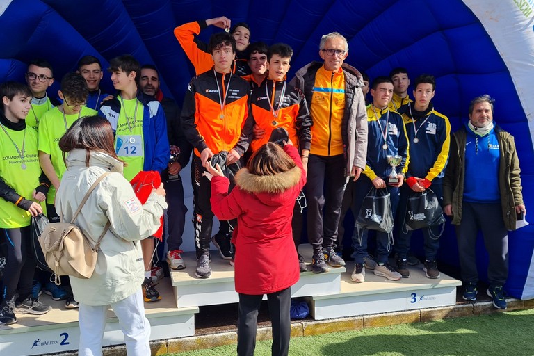 Gli studenti dell'ITIS alla finale nazionale di corsa campestre di Caorle