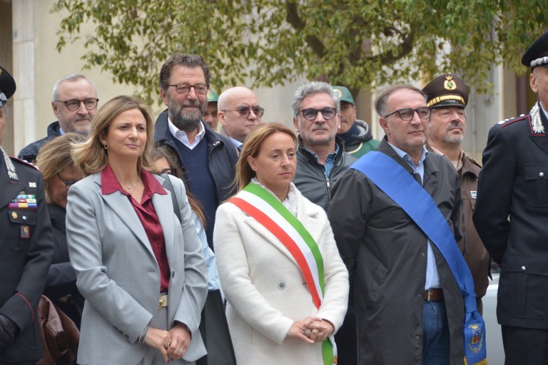 da sx on. Mariangela Matera e Sindaco Giovanna Bruno
