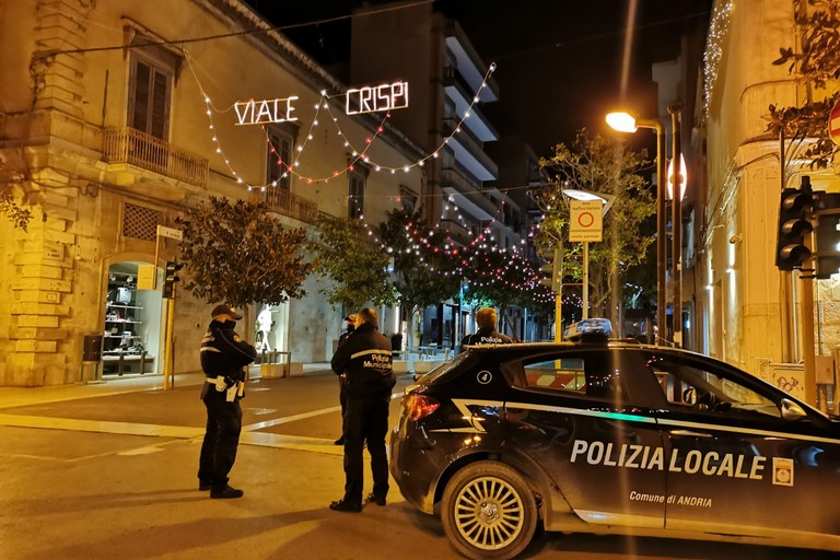 Il Natale di Andria in zona rossa