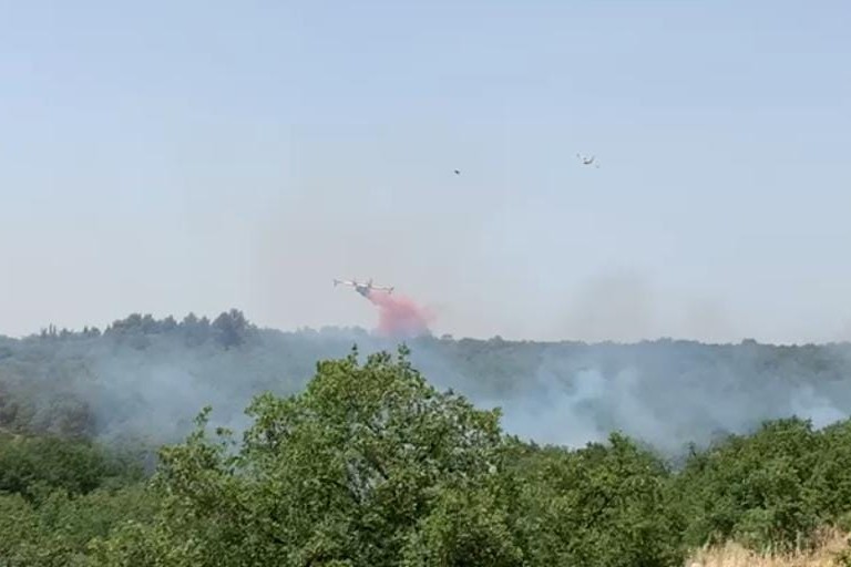 incendio contrada Pandolfelli