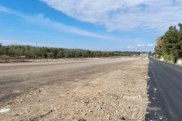 lavori sulla provinciale Andria Canosa di Puglia