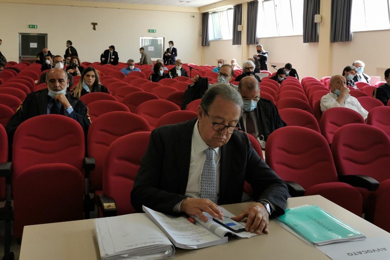 Processo strage ferroviaria: udienza oratorio Sant' Annibale di Francia