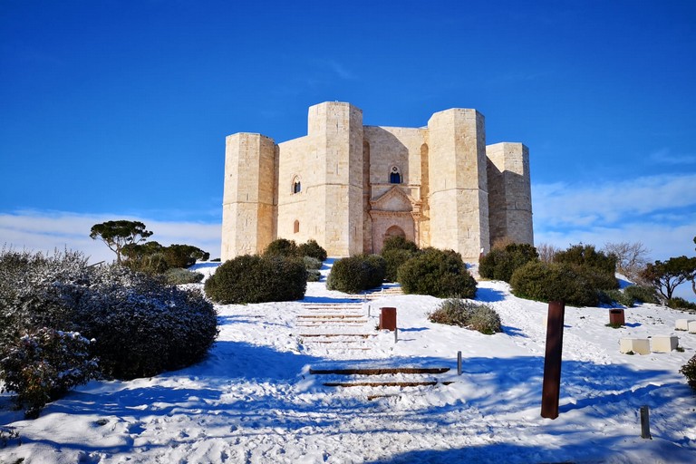 Castel del Monte innevato