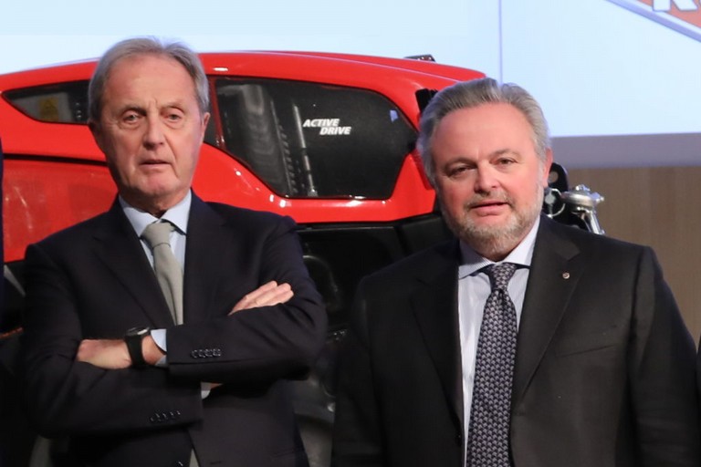 a sinistra Aproniano Tassinari e Donato Rossi