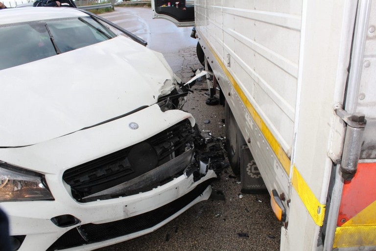 incidente stradale sulle strade di Andria