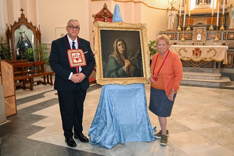 Donazione all' Arciconfraternita Maria SS. Addolorata