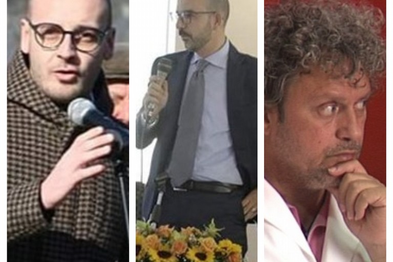 da sx Di Gregorio, De Nuccio e Porziotta