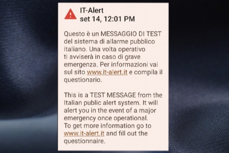 Nuovo sistema di allarme pubblico