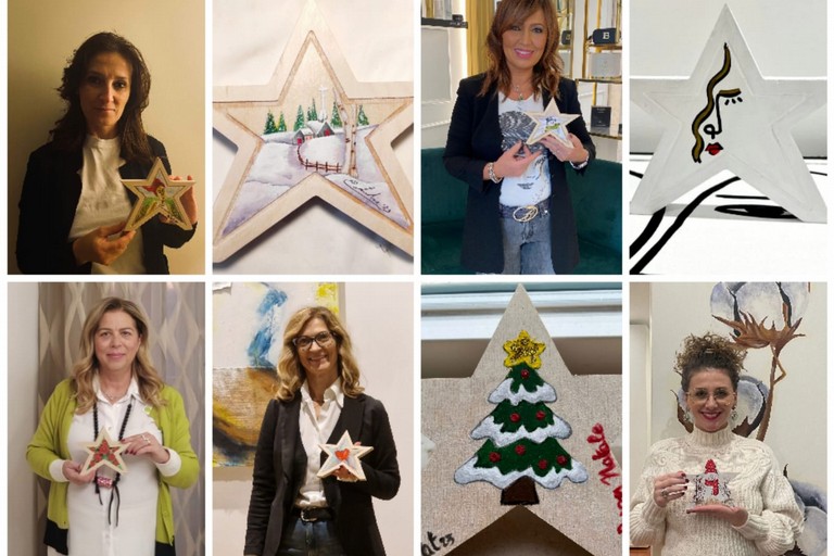 Stelle d’artista, a Natale le pittrici andriesi per la solidarietà