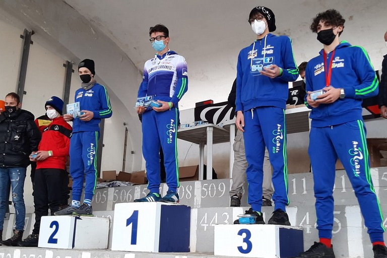 Andria Bike premiazione Mediterraneo Cross allievi