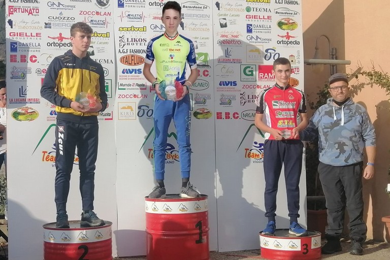 Andria Bike vittoria massaro podio allievi